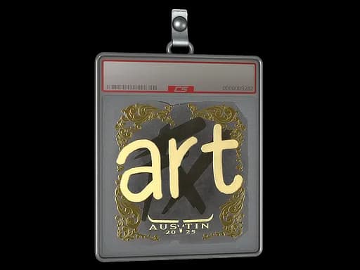 Sticker Slab | arT (Gold) | Austin 2025