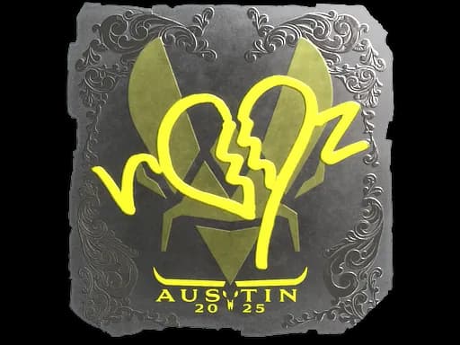 Sticker | ropz (Foil) | Austin 2025