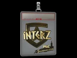 Sticker Slab | interz (Gold) | Stockholm 2021