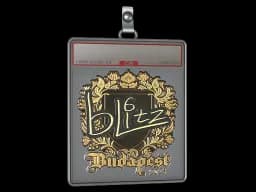 Sticker Slab | bLitz (Gold) | Budapest 2025