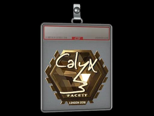 Sticker Slab | Calyx (Gold) | London 2018