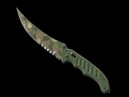 ★ Flip Knife | Forest DDPAT (Well-Worn)