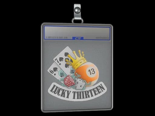 Sticker Slab | Lucky 13