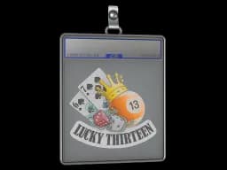 Sticker Slab | Lucky 13