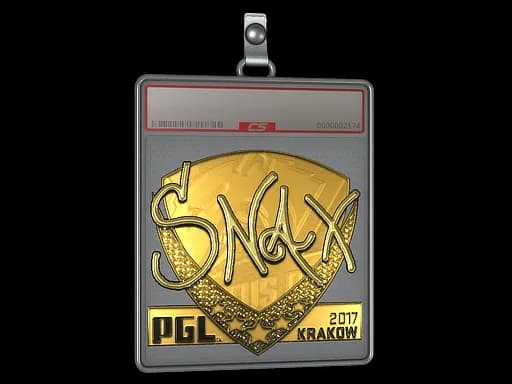 Sticker Slab | Snax (Gold) | Krakow 2017