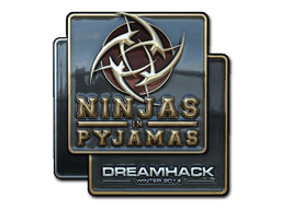 Sticker | Ninjas in Pyjamas (Foil) | DreamHack 2014