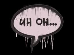 Sealed Graffiti | Uh Oh (War Pig Pink)