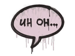 Sealed Graffiti | Uh Oh (War Pig Pink)