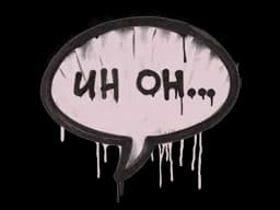 Sealed Graffiti | Uh Oh (War Pig Pink)