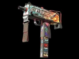 MAC-10 | Derailment (Battle-Scarred)