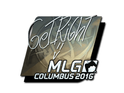 Sticker | GeT_RiGhT (Foil) | MLG Columbus 2016