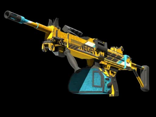 StatTrak™ Negev | Power Loader (Well-Worn)