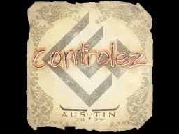 Sticker | controlez | Austin 2025