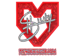 Sticker | siuhy (Glitter) | Copenhagen 2024