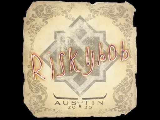 Sticker | riskyb0b | Austin 2025
