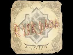 Sticker | riskyb0b | Austin 2025