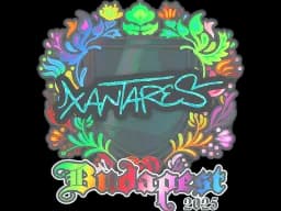 Sticker | XANTARES (Holo) | Budapest 2025