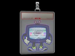 Sticker Slab | Global TV (Lenticular)