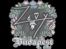 Sticker | zevy | Budapest 2025
