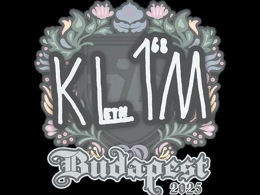 Sticker | kl1m | Budapest 2025