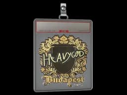 Sticker Slab | Heavygod (Gold) | Budapest 2025