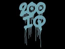 Sealed Graffiti | 200 IQ (Wire Blue)