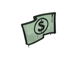 Sealed Graffiti | Keep the Change (Cash Green)