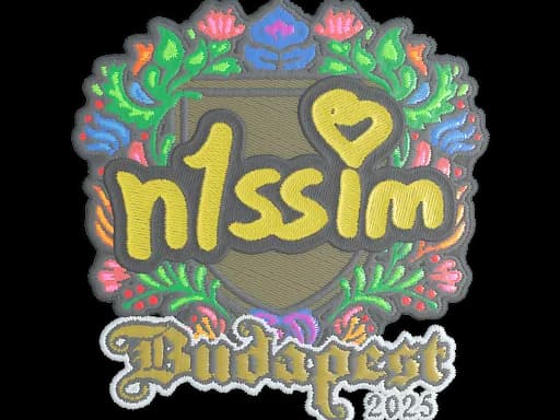 Sticker | n1ssim (Embroidered) | Budapest 2025
