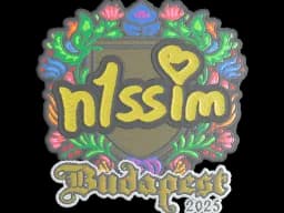 Sticker | n1ssim (Embroidered) | Budapest 2025