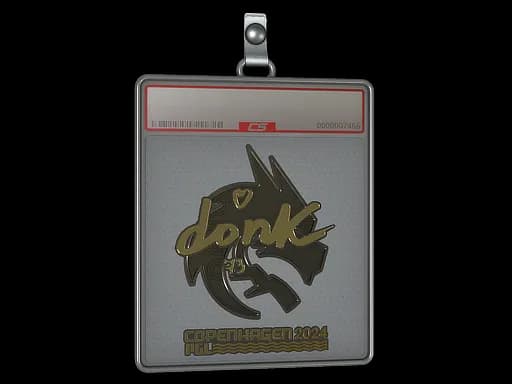 Sticker Slab | donk (Gold) | Copenhagen 2024