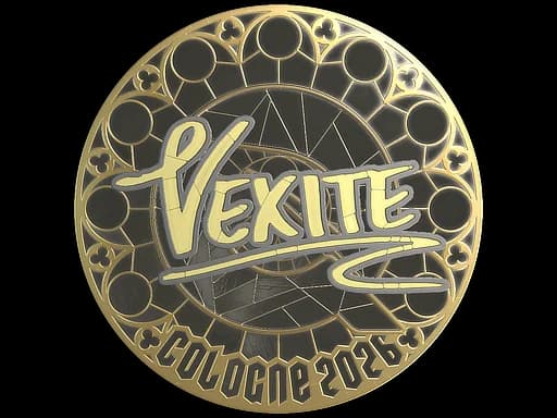 Sticker | vexite (Gold) | Cologne 2026