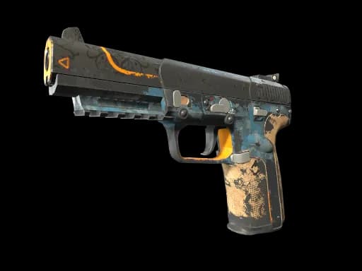 StatTrak™ Five-SeveN | Triumvirate (Battle-Scarred)