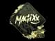 Sticker | magixx (Gold) | Rio 2022 CS2 skin