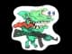 Sticker | Green Shark Shooter CS2 skin