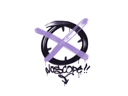 Sealed Graffiti | Noscope (Violent Violet)