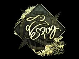 Sticker | es3tag (Gold) | Rio 2022