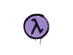 Sealed Graffiti | Lambda (Violent Violet)