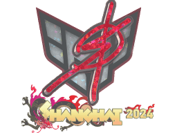 Sticker | degster (Glitter) | Shanghai 2024