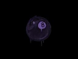 Sealed Graffiti | 8-Ball (Monster Purple)