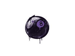 Sealed Graffiti | 8-Ball (Monster Purple)
