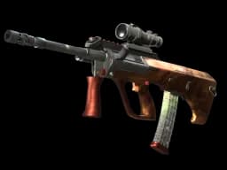 AUG | Sand Storm (Battle-Scarred)