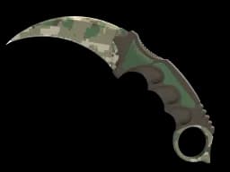 ★ StatTrak™ Karambit | Forest DDPAT (Factory New)