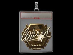 Sticker Slab | COLDYY1 (Gold) | London 2018