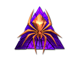 Sticker | Gold Web (Foil)