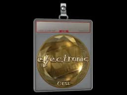 Sticker Slab | electronic (Gold) | Katowice 2019