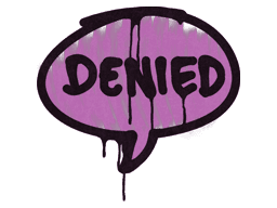 Sealed Graffiti | Denied (Bazooka Pink)