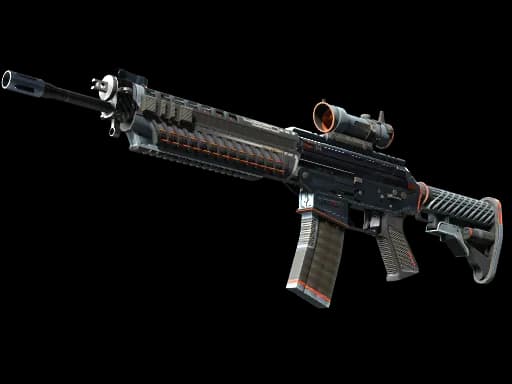 StatTrak™ SG 553 | Phantom (Well-Worn)