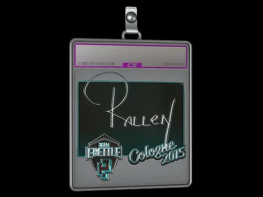 Sticker Slab | rallen (Foil) | Cologne 2015