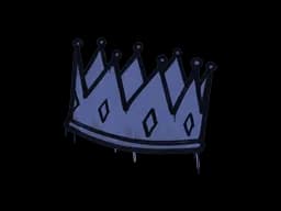 Sealed Graffiti | King Me (SWAT Blue)