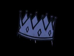 Sealed Graffiti | King Me (SWAT Blue)